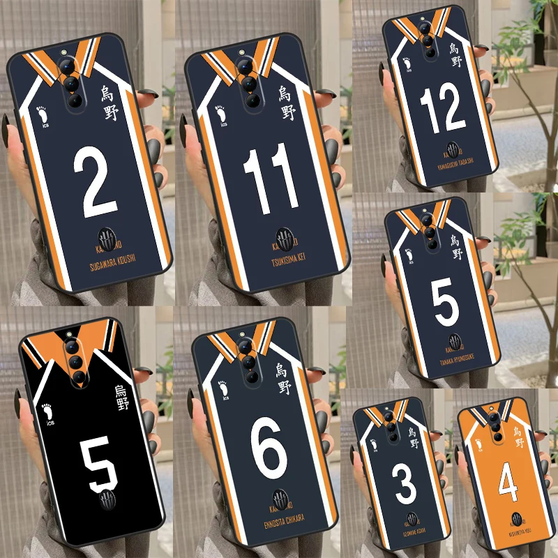 Haikyuu! Униформа команды Karasuno для Nubia Red Magic 8S Pro Plus RedMagic 8 Pro Plus 6S 7S 6 7 Pro