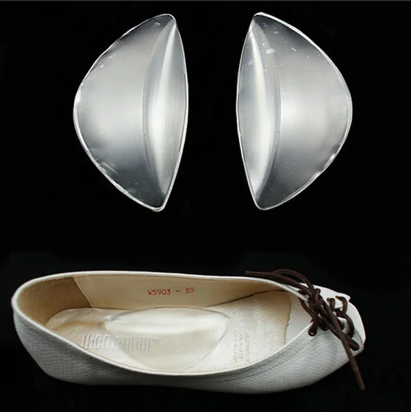 

1pairs/lot Clear Silicone Gel Arch Support Shoe Inserts Foot Wedge Cushion Pads Pain Relief Flat Feet Insoles for Women