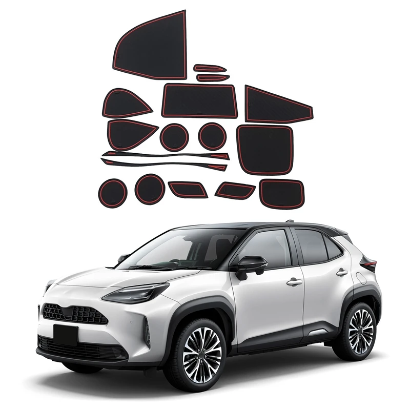 

17 шт., Нескользящие вкладыши для подстаканника Toyota Yaris Cross 2021 2022