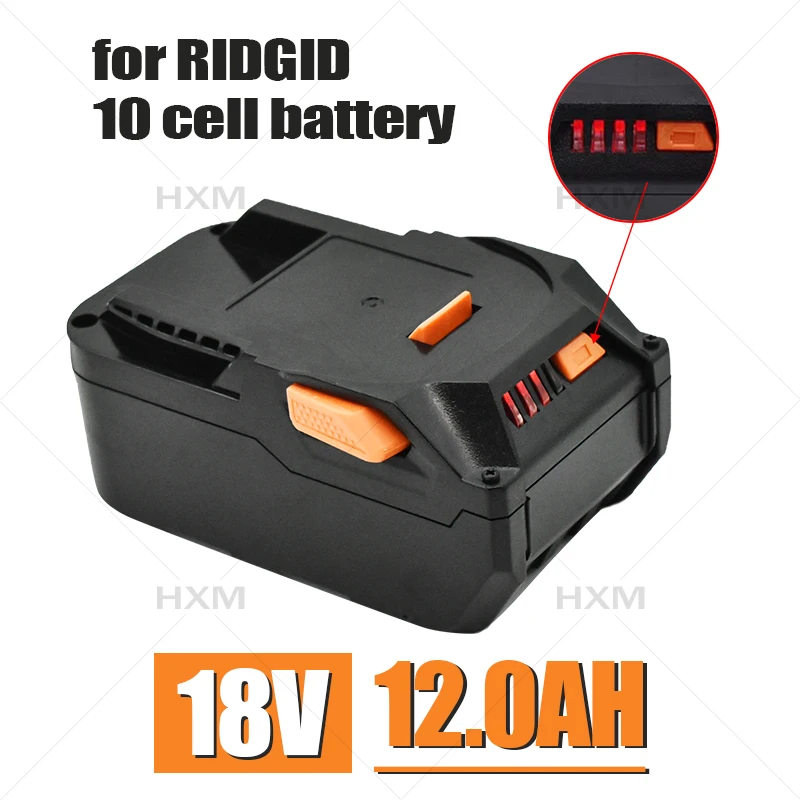 

for RIDGID 18V Lithium Battery replace R840087 AC840087P R840083 R840085 R840086 AC840085 AC840086 AC840089 Cordless Drill Tools