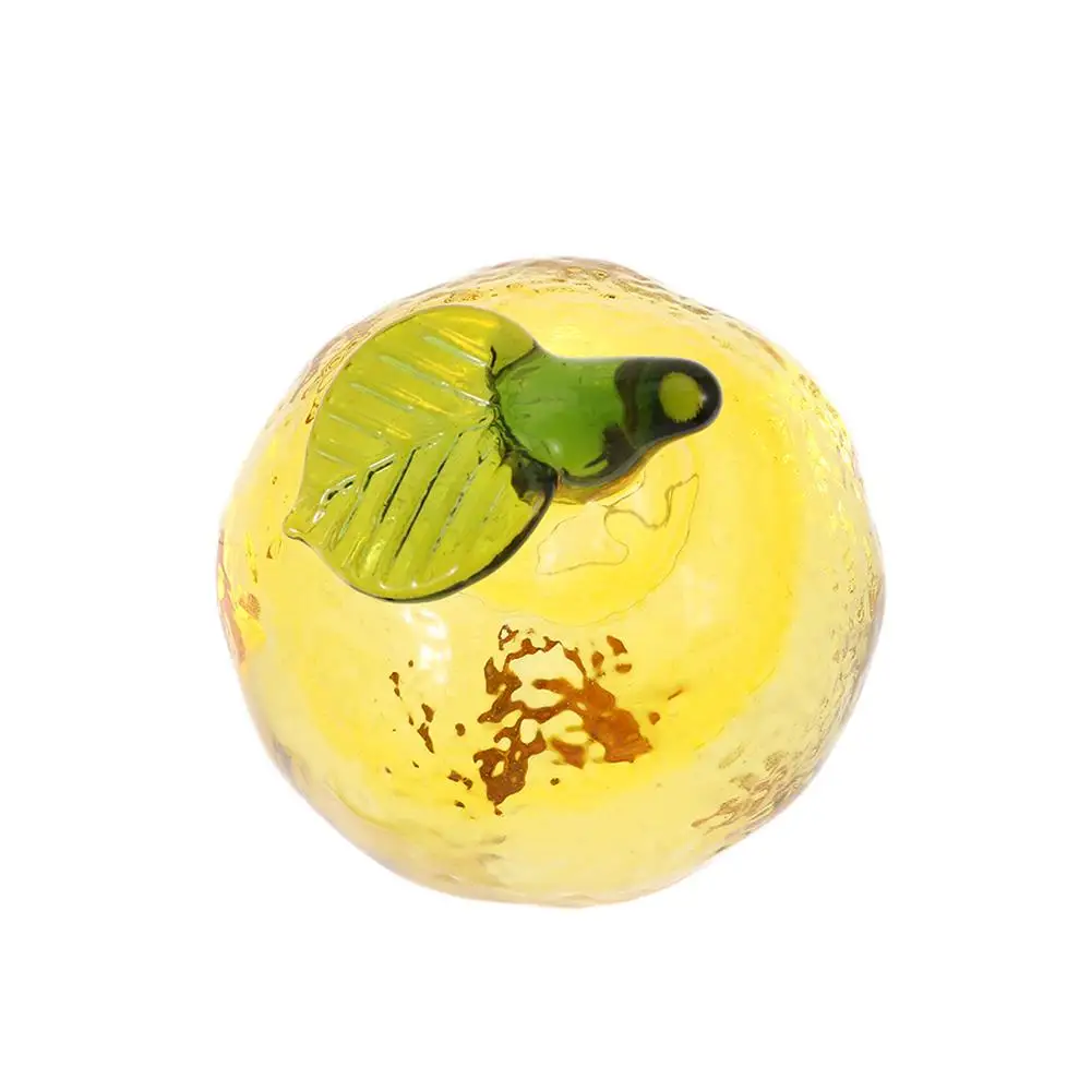 Стеклянная оранжевая фигурка оранжевого цвета 47 6*52 4 мм хрустальная статуя