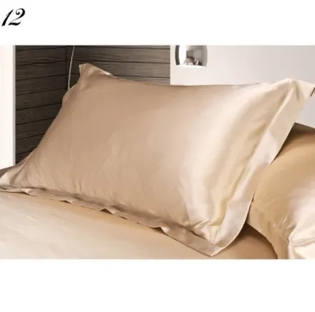 solid colour  satin pillowcase  silk imitation 48*74cm