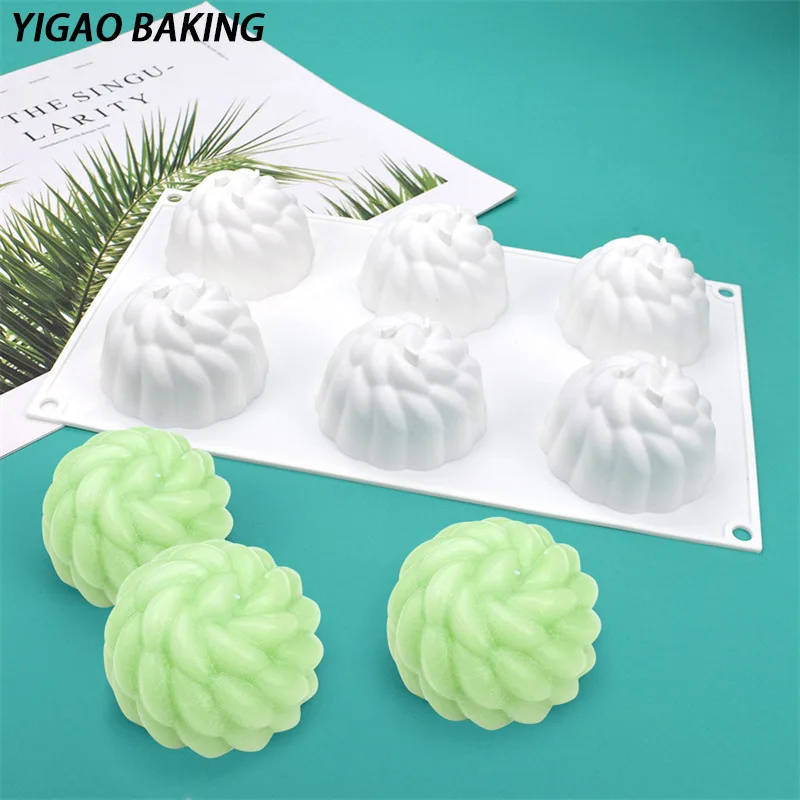 

SHENHONG Non Stick Cake Molds Silicone Cake Moulds Pastry Baking Tools Food Grade French Mousse Dessert Form Kitchen Bakeware
