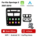 Автомагнитола 2 din, Android 10, Wi-Fi, мультимедийный видеоплеер для Kia Sportage 2 2008-2010, навигация GPS, головное устройство 2 din Carplay