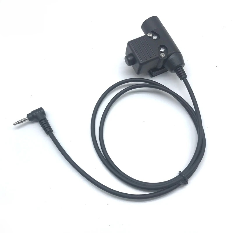 Yaesu 1 контактный 3,5 мм U94 PTT Z Тактический военный адаптер для вертекса искусственных элементов VX5r VX150 фт-60 FT1DR FT2DR радио