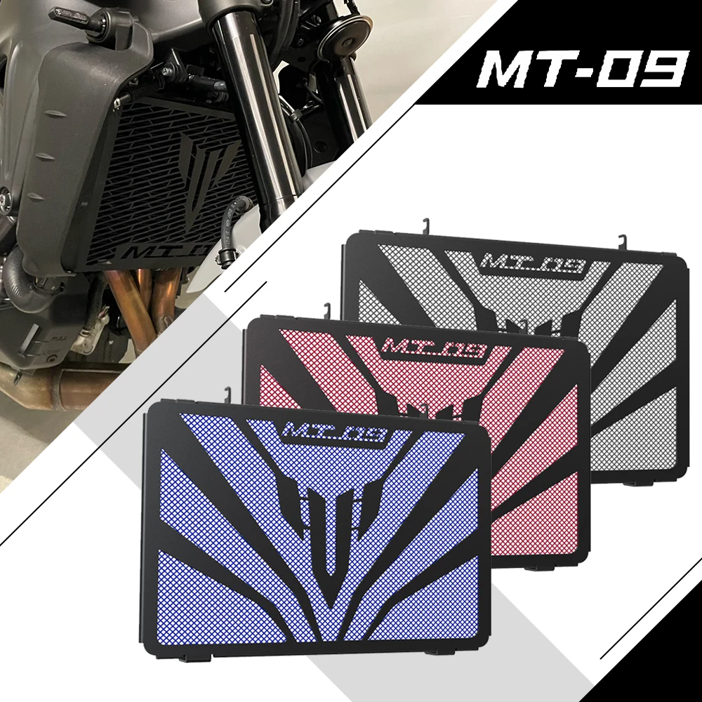 

For YAMAHA FJ09 FZ09 MT09 MT-09 2014 2015 2016 2017 2018 2019 2020 Motorcycle Radiator Grille Guard Cover Protection Protetor
