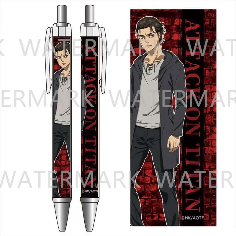

Карандаши с аниме атака на Титанов механический карандаш японские Канцтовары Эрен джейгер Микаса Аккерман школьные офисные письменные при...