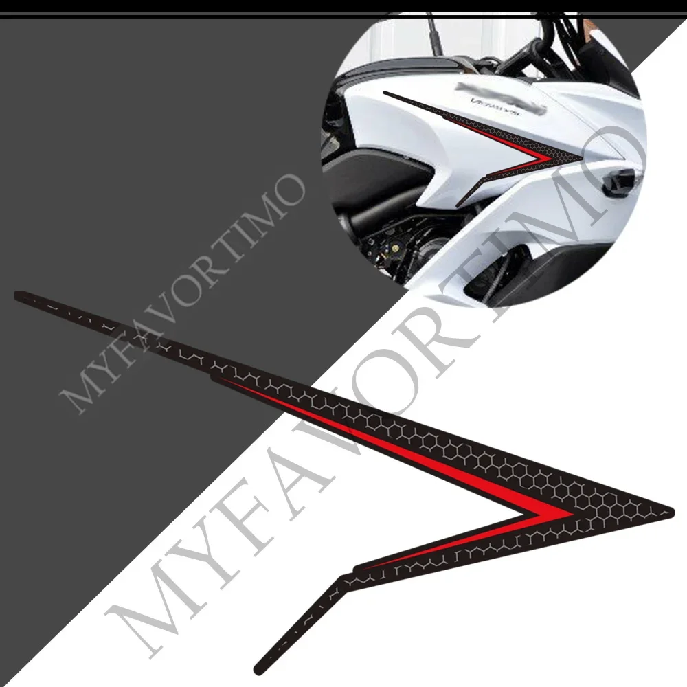 Мотоцикл для Kawasaki Versys 650 LT наклейки на бак защитные лобовое стекло ветровой