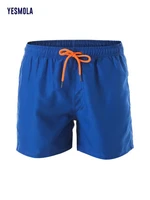 yesmola new mens beach pants sports casual shorts fashion shorts fashion soild trunks mens flat angle mens shorts