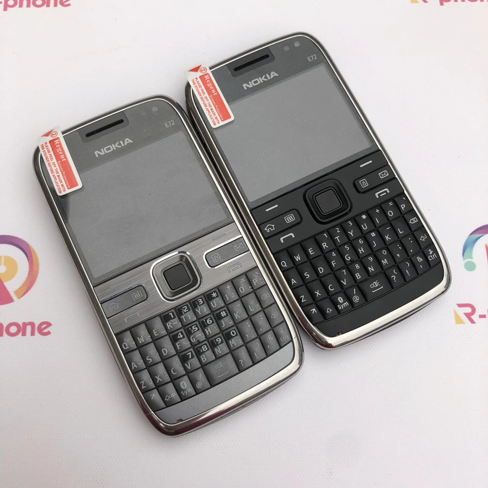Nokia E72 отремонтированный мобильный телефон GSM 3G Wifi 5MP английская клавиатура