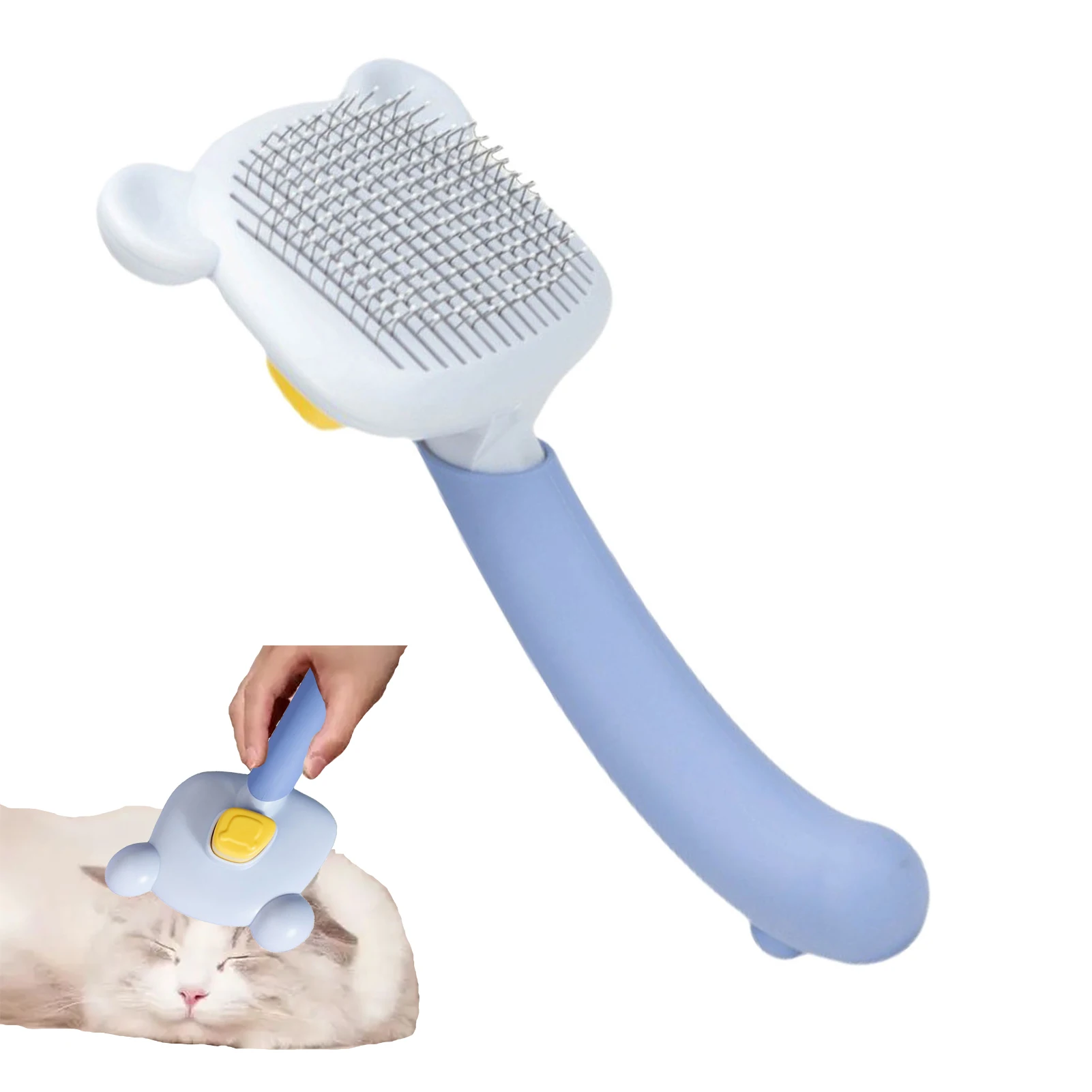 

Dog Brush Cat Grooming Supplies Cat Grooming Brush Dog Shedding Brush Dog Brush For Long Haired Dogs Deshedding Tool With