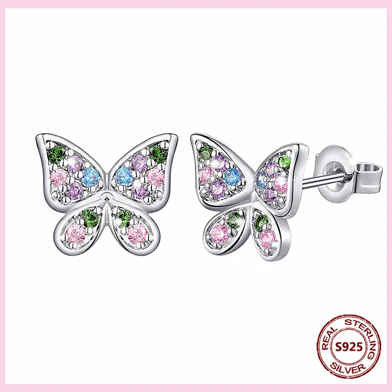 

серьги женские 2022 тренд новинка серьги гвоздики сережки для подростков украшения женские аксессуары Женские серьги-гвоздики с кристаллами...