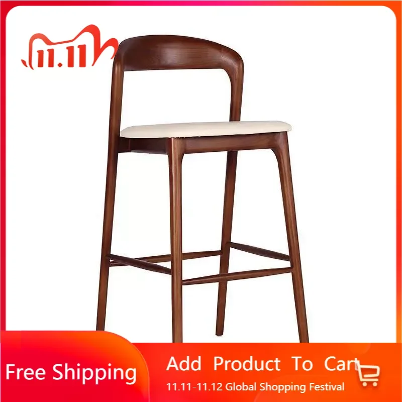 

Vintage Dinette Nordic Dining Chairs Replica Designer Wooden Ergonomic Dining Chairs Luxury Stool Sillas Comedor Home Furniture