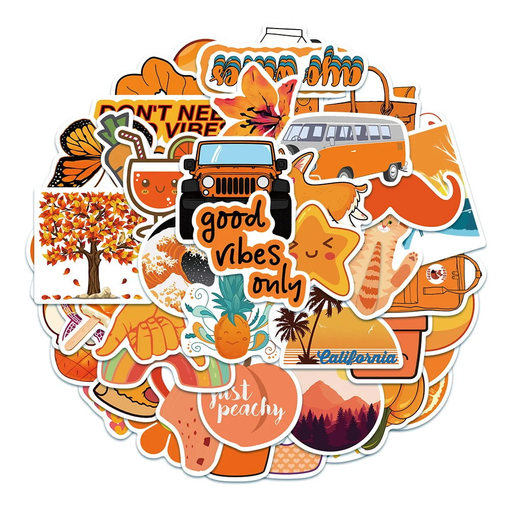 

10/30/50 шт., водонепроницаемые наклейки для скейтборда