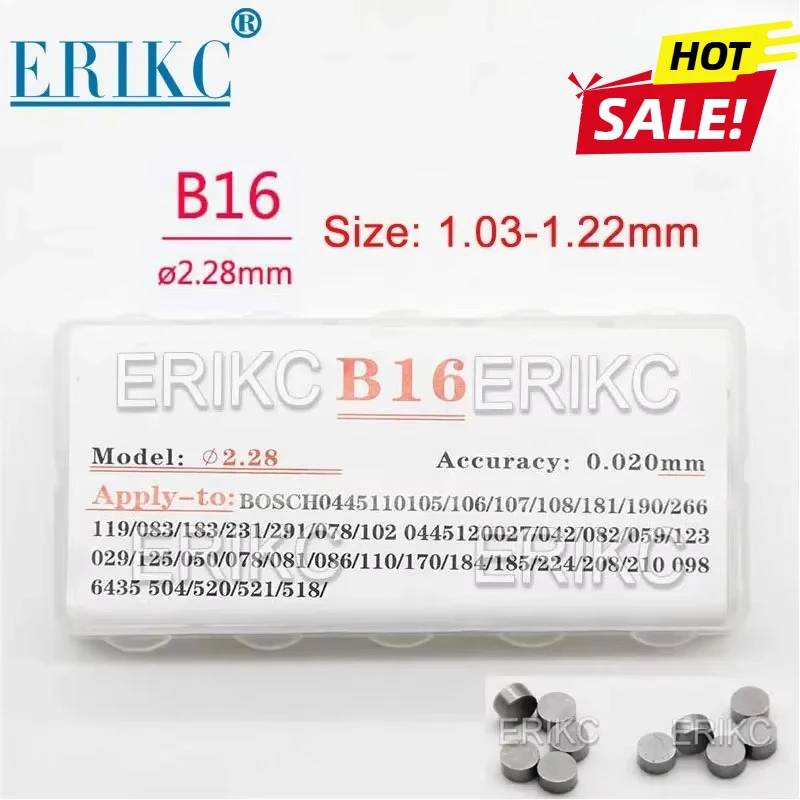 

B16 1,03-1,22 мм Шайба регулировки форсунок Common Rail для комплекта ремонта форсунок Bosch Прокладка 1,08-1,17 мм