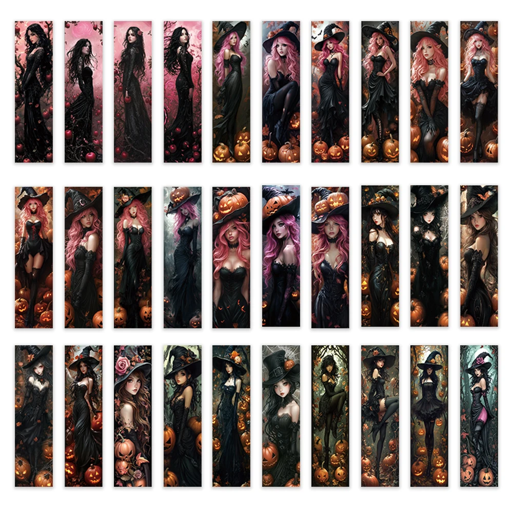 

Готические закладки для книг, набор из 32 штук