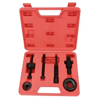 6pcs power steering pump pulley kit puller remover installation tool set