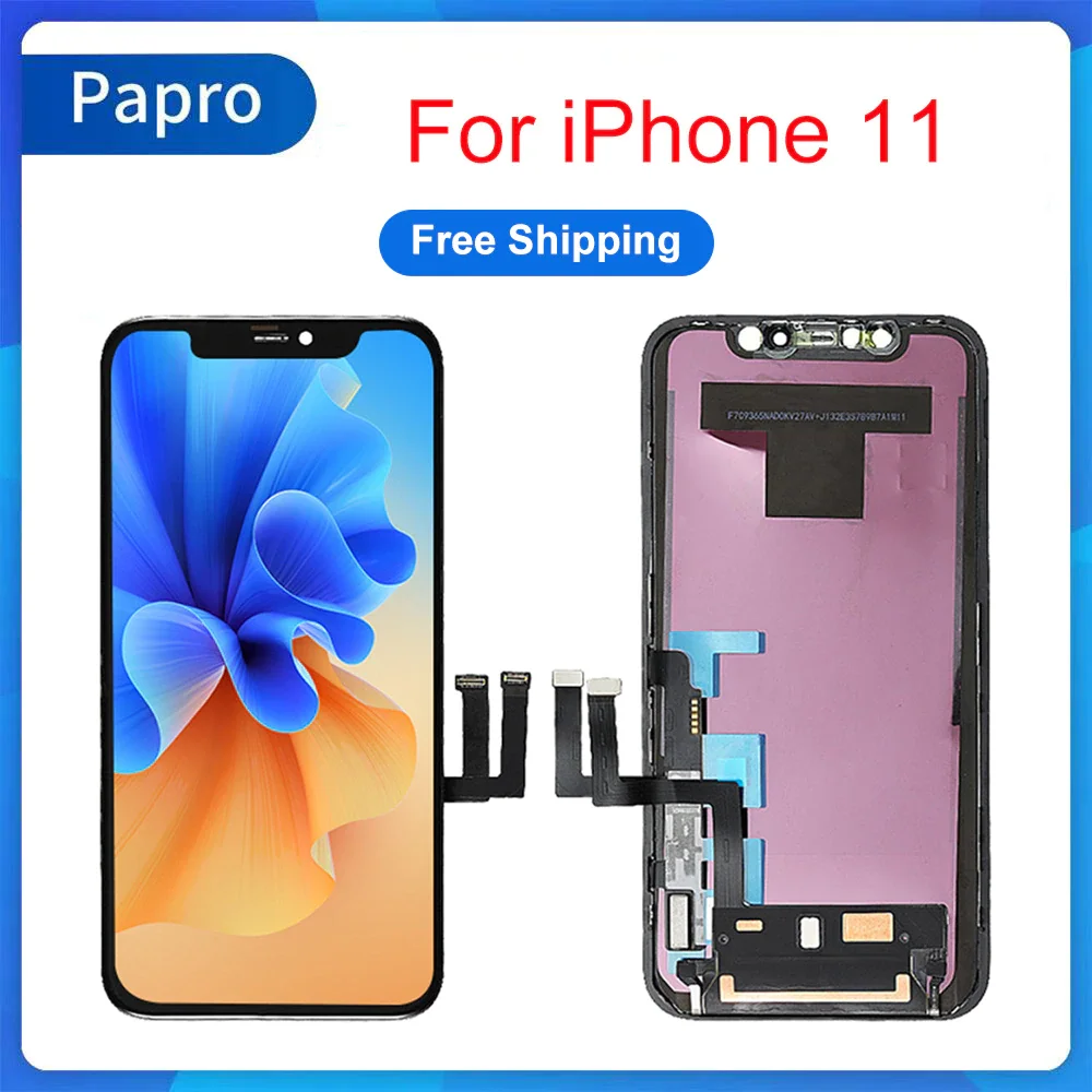 100% Test OLED per iPhone 11 12 Pro Max Display LCD 3D Touch Screen Digitizer parte di ricambio gruppo Pantalla X XS XR incell