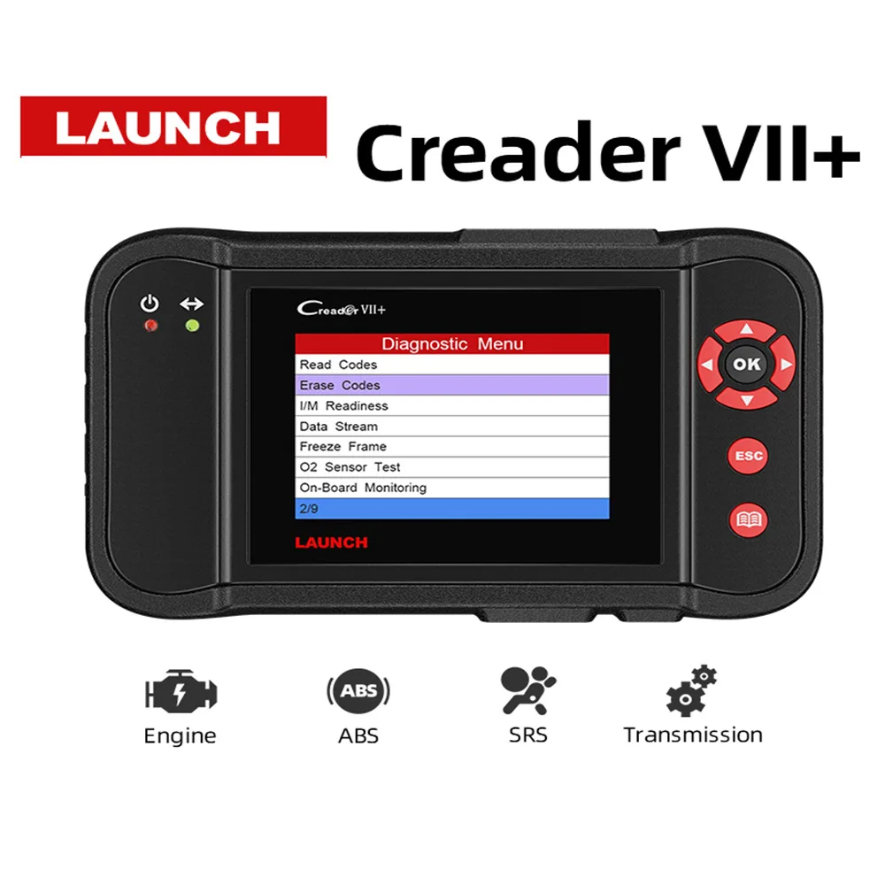 

Оригинальный Автомобильный диагностический инструмент LAUNCH CreaderVII + OBD2 CRP123