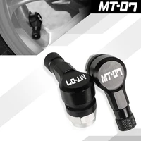 new aluminum 90 degree tire valve stem caps covers for yamaha mt07 tracer 2014 2018 moto car accessories tubeless valve stems