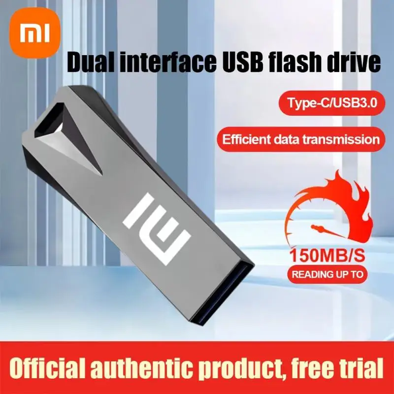 USB-флеш-накопитель Xiaomi Ultra Shift USB 3 2 ТБ 1 Оригинальная карта памяти U-диск 64 ГБ 128 256 512