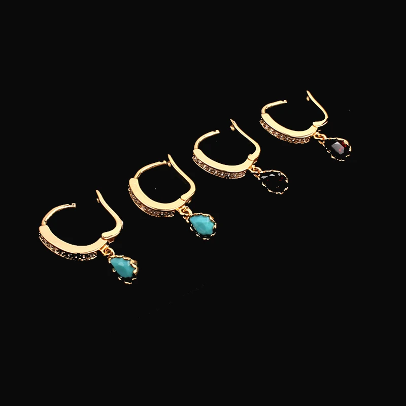 

Micro Mosaic Zircon Earrings New Style Simple Earrings Korean Fashion Jewelry Goth Accessories for Women Aliexpress Online Shop