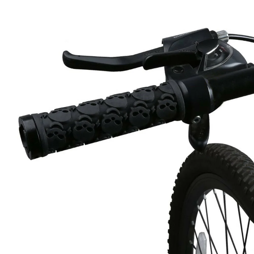 

Grips Handlebar Bike Handle Bar Grip Rubber Anti Mountain Ends Cycle Mtb Silicone Ergonomic Pattern Non Cycling Cover Foam