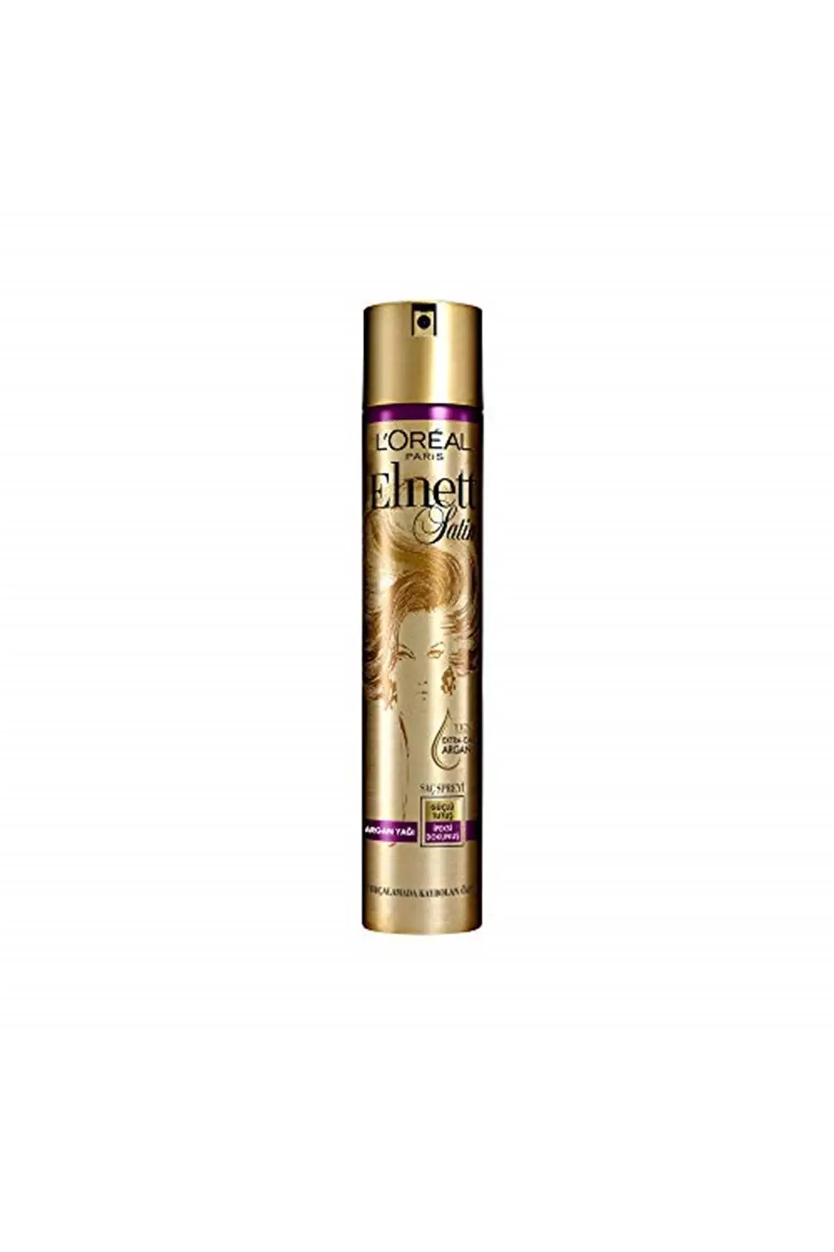 

Brand: L'Or éal Paris Elnett Precious Argan Oil Strong Hold Hair Spray Category: Hair Styling