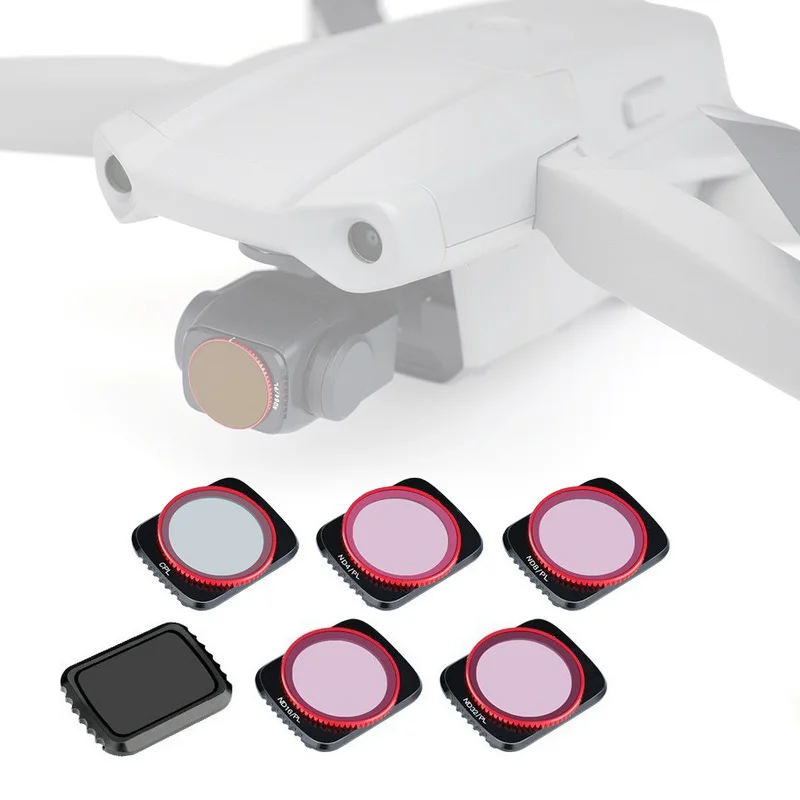 

GiAi Extra Light Mavic Air 2 Lens Filter Set UV CPL ND For Dji Air2 6pcs/set
