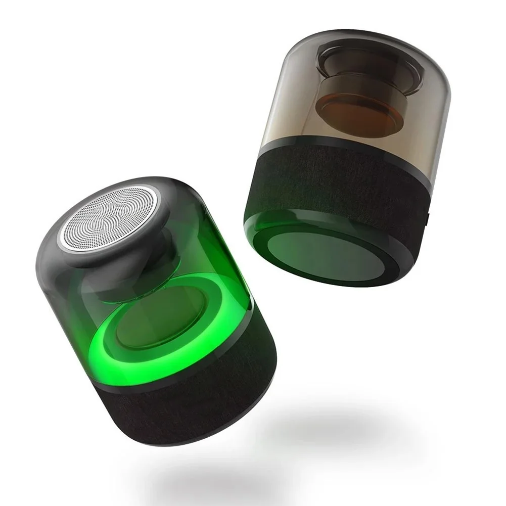 

FOR Z5 Portable Wireless Bluetooth-Compatible Speaker Column Subwoofer Loudspeaker RGB LED Light BT5.0 Stereo Surround Sound Box