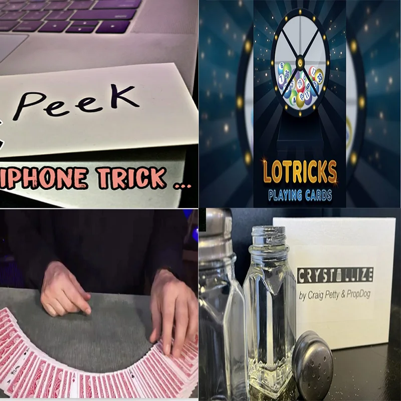 

Peek Note by Seven | Lotricks by Yoan Tanuji |Crystalize by Craig Petty | Study Session #2 by David Williamson Magic Tricks