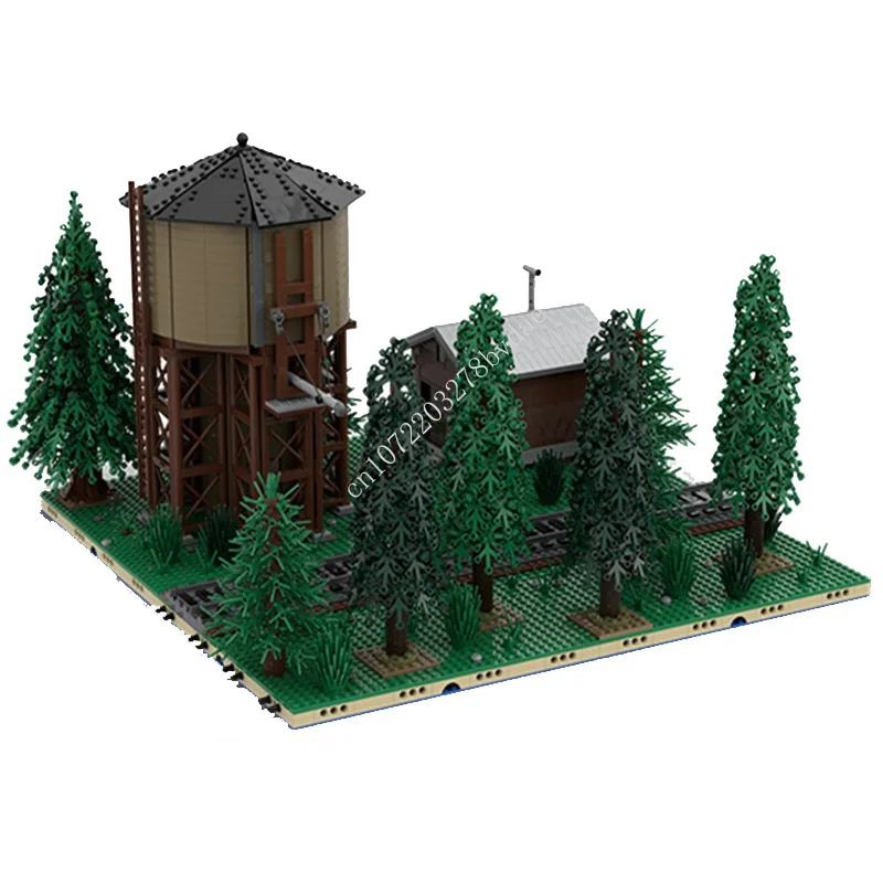 3873 шт. Детский конструктор Водяная башня