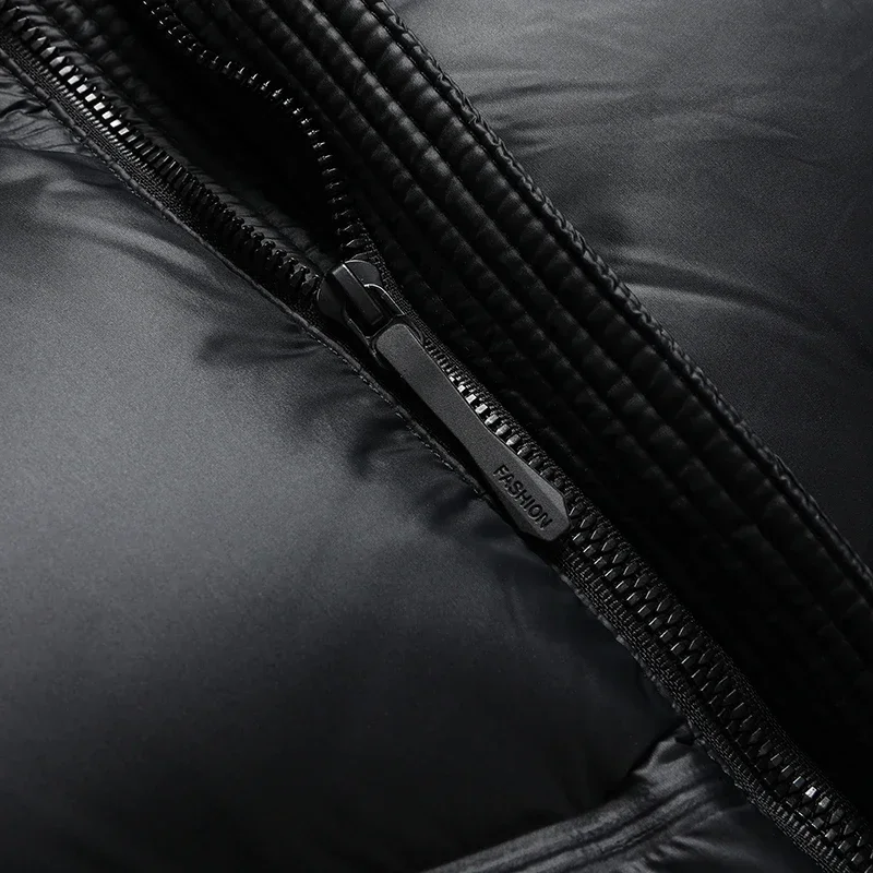 Теплое зимнее пальто пуховик Мужская роскошная дизайнерская одежда мужская