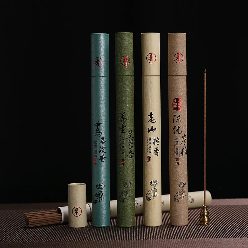 

Sandalwood Fragrance and Wormwood Fragrance - Wuchenyabai Tibetan Fragrance Natural Health Preserving Indoor Aroma