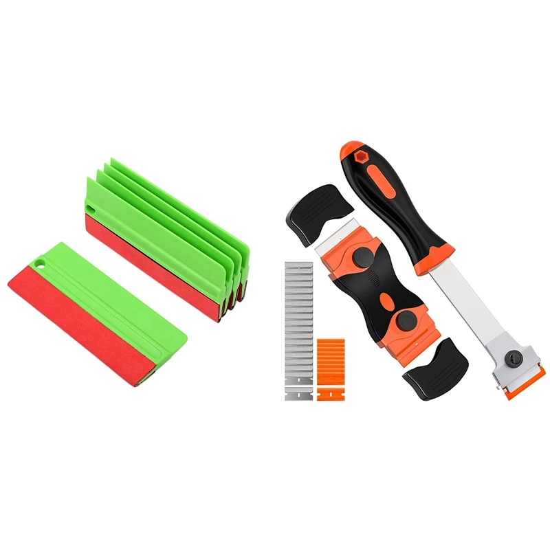 

2 шт., пластиковые скребок для стекла, 5 шт.