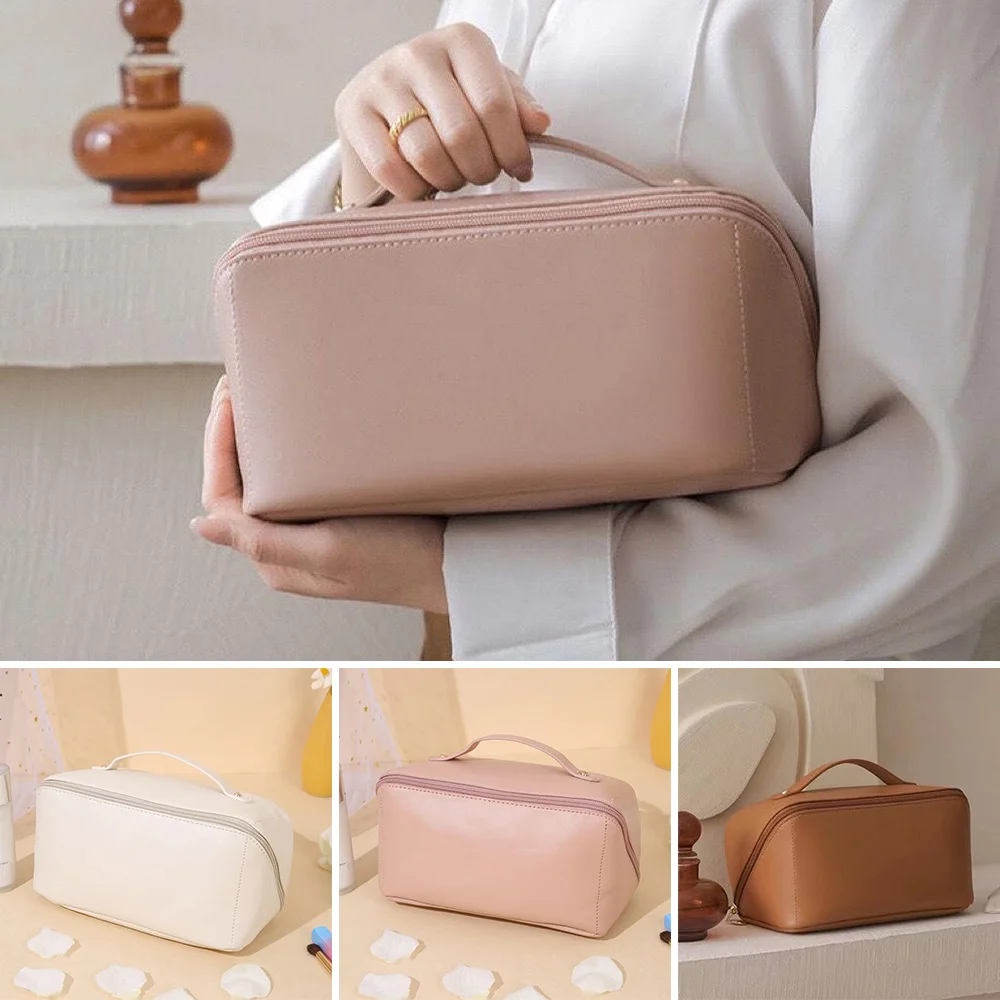 

Large Capacity Cosmetic Bag Multifunction Travel Portable Cosmetic Bag Women Toiletries Organizer Storage Make Up Case Bags