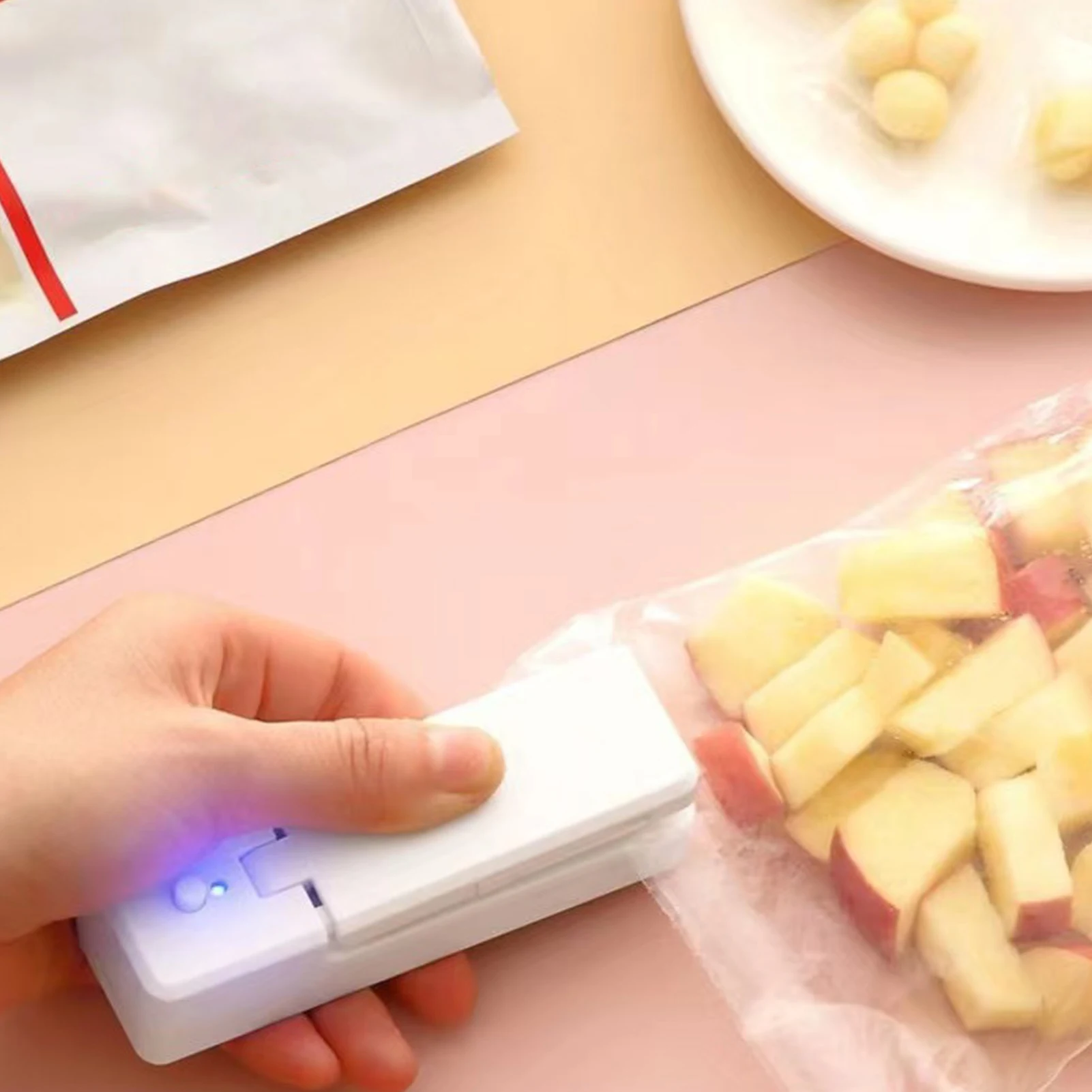 

Портативный термовакуумный упаковщик THJ99, электрический упаковщик для чиповых пакетов, пластиковых пакетов из фольги