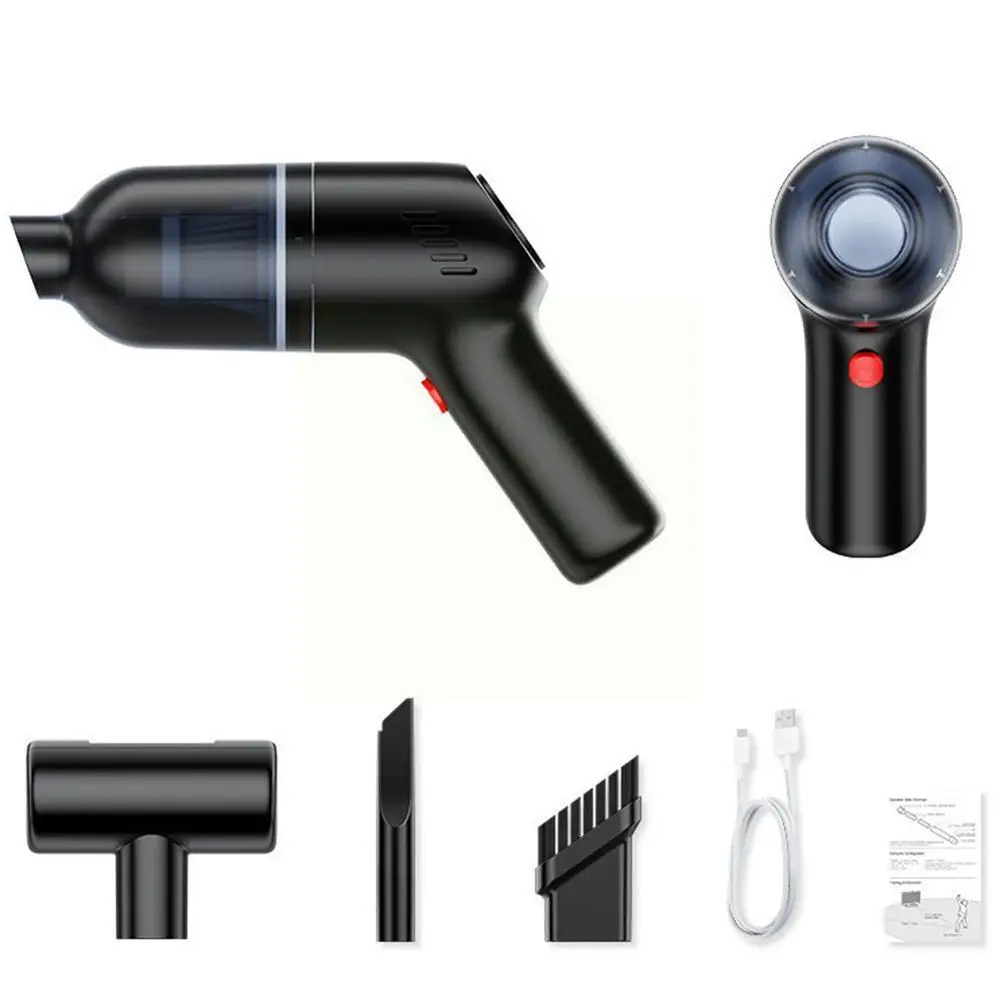 

Portable Mini 4500pa Wireless Car Vacuum Cleaner Cordless Handheld Auto Vacuum For Dog Hair Sucker Pet Dust Keyboard Ho E6w8
