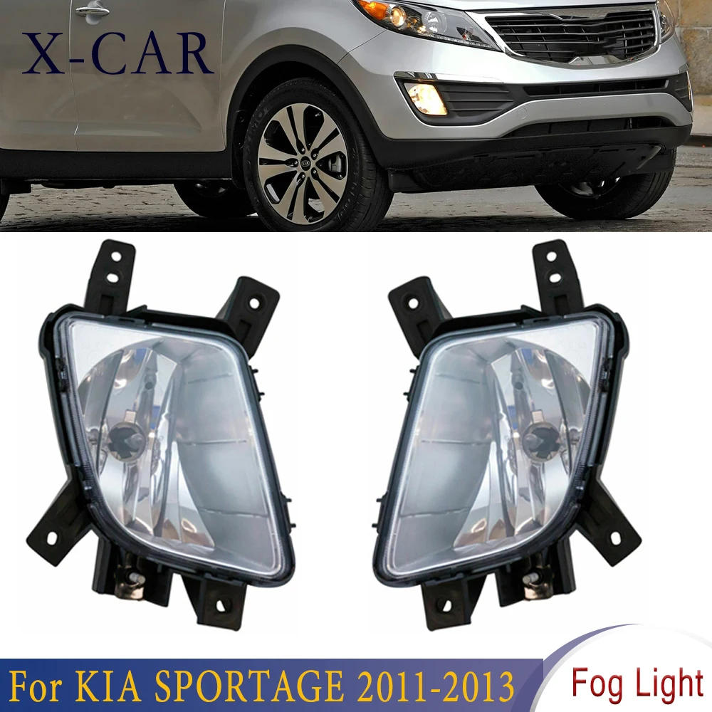X-CAR для Kia Sportage 2011 2012 2013, передний бампер, противотуманные фары, лампа дальнего света, противотуманная фара 922013W000 922023W000