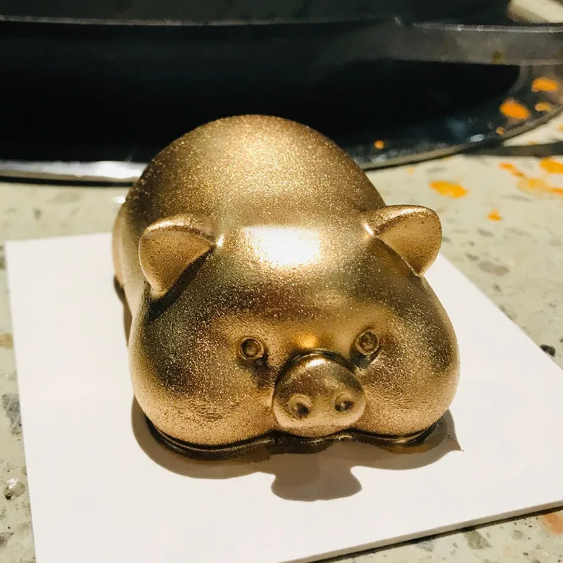 Popular8Lianjin Силиконовая форма для свиньи маленький размер средняя мусса торта