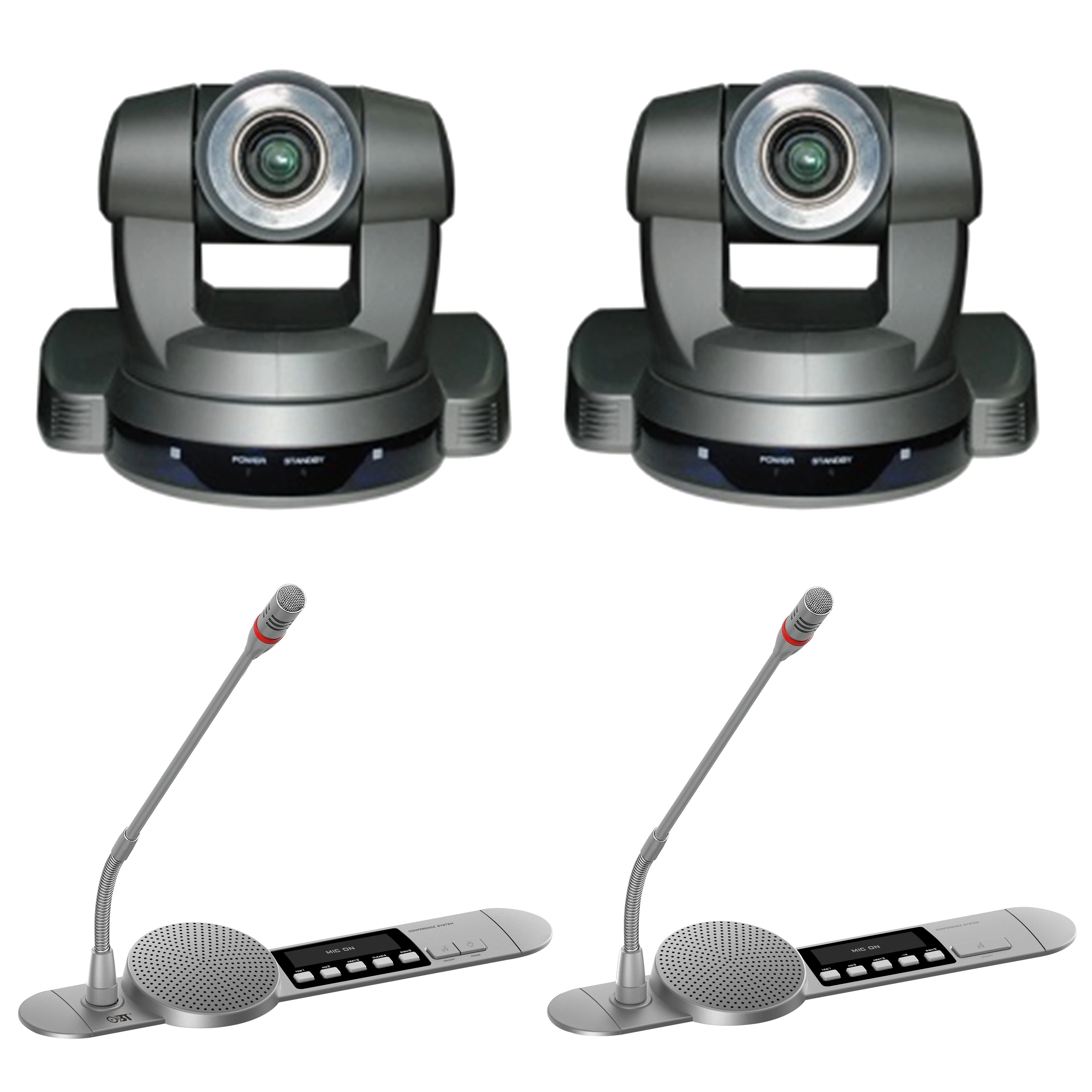 

safe and energy saving recording condenser microphone stand video tracking microphone