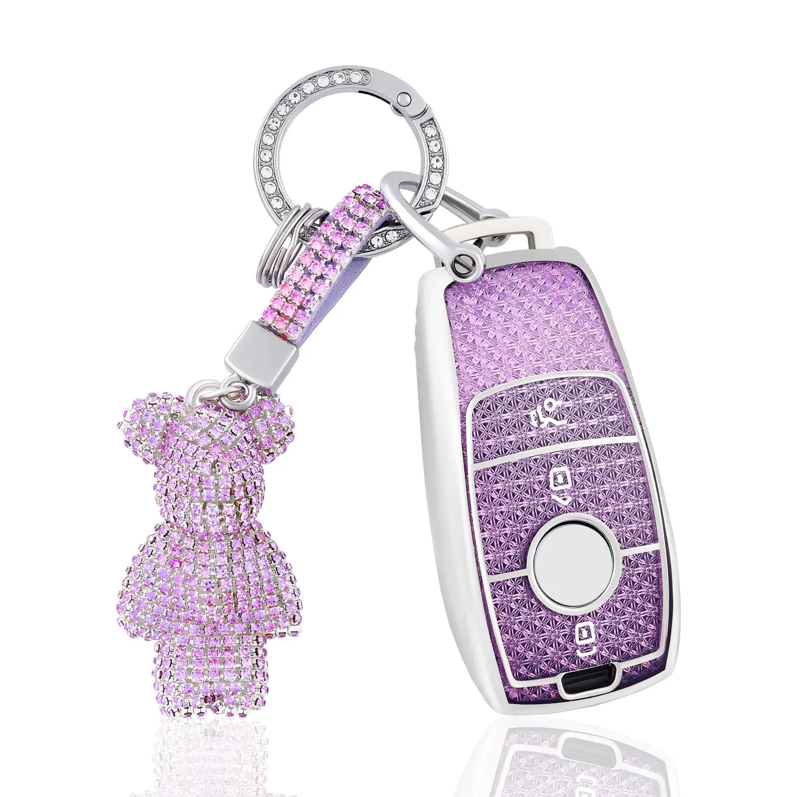 

Чехол для автомобильного ключа Автомобильный брелок для ключей Mercedes Benz Class A B C E G S CLA CLE CLS GLA GLC GLE GLK AMG Мягкий брелок из ТПУ Автомобильный ключ She