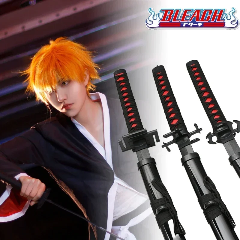 104 см Bleach Katana Swords Ninja Blade Косплей Опора Деревянный Аниме Куросаки Ичиго Катана