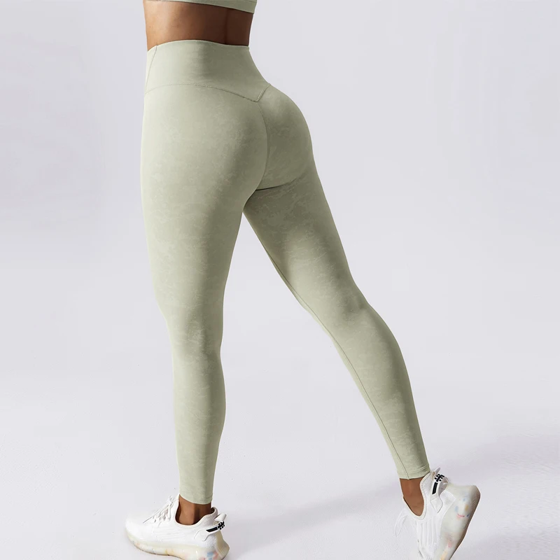 

Yoga Pants Camouflage Quick-drying High-waist Yoga Pants Tummy Up Buttocks Running Sports Fitness Pants Women