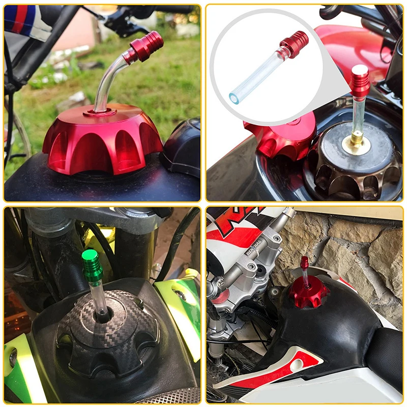 Универсальная мотоциклетная алюминиевая крышка газового топливного бака с