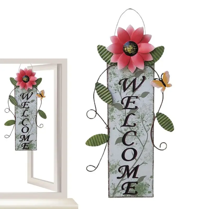

Welcome Sign For Front Door Multifunctional Porch Sign Banner Universal For Weddings Parties Family Barbecue Parties