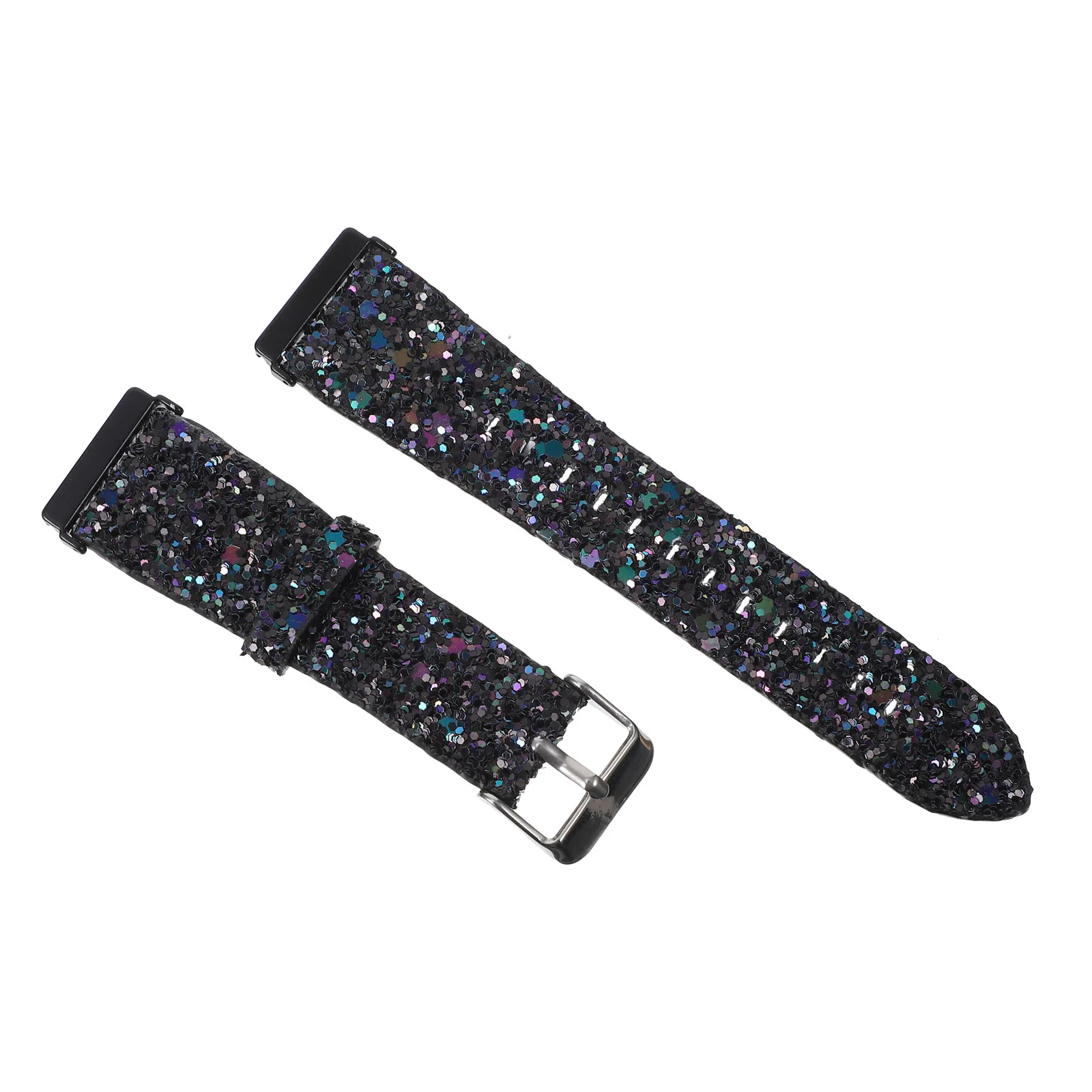 

Watch Band Strap Watchband Replacement Men Bands Watchbands Women S Straps Versa Glitter Bracelet Wristband Wrist Black 38Mm