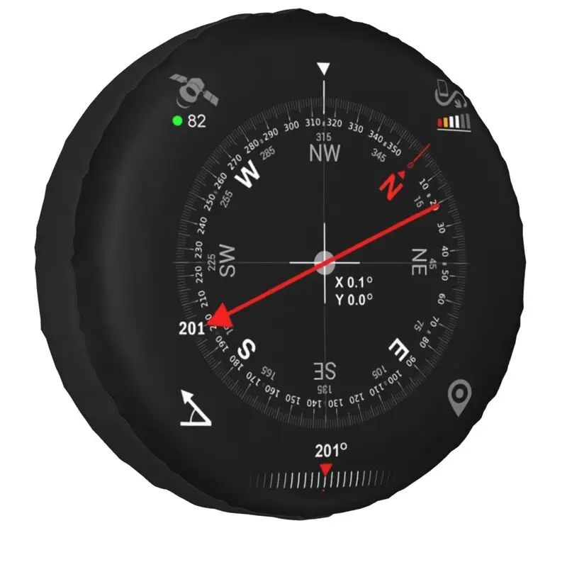 

Чехол для запасного колеса Explore The World Compass для Toyota Land Cruiser Prado 4WD 4x4 RV, защита колеса автомобиля 14 дюймов, 15 дюймов, 16 дюймов, 17 дюймов