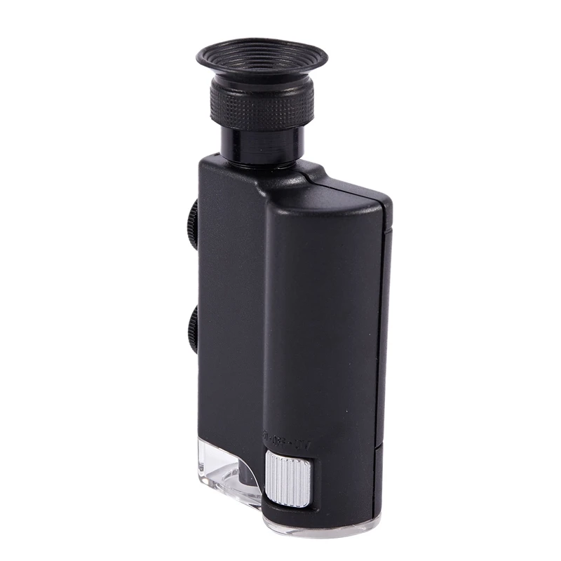 

Portable 200X-240X Zoom Microscope Pocket Handheld Led Lamp Light Loupe Zoom Magnifier Microscope