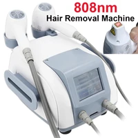 808nm diode laser ice 2 in 1 hair removal machine professional compress depilation instrument skin care beauty device new